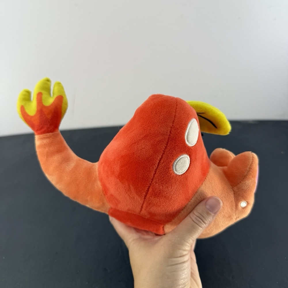 The Manhattan Toy Company Orange Morphies Snappafire Snail Apple Hybrid Plush - Picture 5 of 5